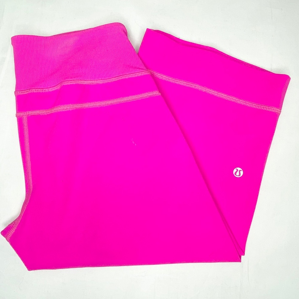 Lululemon Clam Digger Ii Raspberry Glow Size 2 - image 3